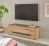 CITY Lowboard 30 Maße 140/40/45 cm Front/Korpus Evoke Applikation Anthrazit Eiche Dekor