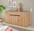 CITY Sideboard  51 Maße 170/87/40 cm Front/Korpus Evoke Applikation Anthrazit Eiche Dekor