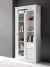 Daytona Vitrine Front weiss Hochglanz/Korpus weiss