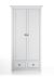 Garderobenschrank WESTERLAND Breite 105 cm Dekor Pinie Weiß -1