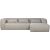 BEAN  Ecksofa L-Form Stoff  inkl. Kissen von WOOOD