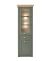 CAMBRIDGE Vitrine Type 23 Front/Korpus Grün Applikation Wotan Eiche Dekor Maße 68/207/45 cm