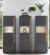 CITY  Vitrinen Type 17 Front/Korpus Anthrazit Applikation Wotan Eiche Dekor 3 teilig