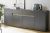 CITY Sideboard  52 Maße  223/87/40 cm Front/Korpus Anthrazit Applikation Wotan Eiche Dekor