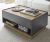 CITY Couchtisch  Type 61 Maße 90/38/60 cm Front/Korpus Anthrazit Applikation Wotan Eiche Dekor