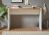 CITY Schlafzimmer Konsole Front/Korpus Weiss / Applikation Wotan Eiche Dekor Maße 120/78/40 cm