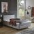 Boxbett Sylvie 120 x 200 cm in grau - 1