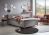 Polsterbett , Jugendbett  Fun 120 x 200 cm grau mit Bettkasten+ Wendematratze H2/H3