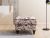 LUIZA Hocker 65 cm Landhausstil Blumenmuster