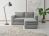 PIAGGE COUCH Cordstoff Breite  180 cm + HOCKER  Breite 70 cm