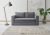 PIAGGE Couch Cordstoff  Sofa 2 Sitzer Breite 180 cm  