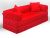 Schaumsofa Kindersofa Berry rot Lück