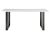SHERWOOD Esstisch 03 in Pinie weiss Dekor Anthrazit 180/76/80 cm