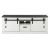 SHERWOOD Lowboard 30  in Pinie Weiss Dekor Anthrazit 162/61/43 cm