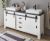 Sherwood Doppelwaschtisch Type 47 in Pinie Weiss Dekor