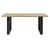 SHERWOOD Esstisch  03 in Old Style hell Dekor Anthrazit 180/76/80 cm