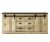 SHERWOOD Sideboard 55 in Old Style hell Dekor Anthrazit 201/91/43 cm
