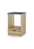 SHERWOOD Küche Herdumbau holzfarben 63/93/64 cm
