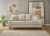CARMEN/Westminster 3,5 Sitzer im romantischen Landhausstil B:230 cm x H:95cmx T:100 cm 