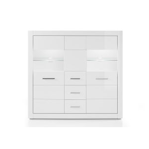 IMV Highboard Anrichte Bianco Breite 149 cm 7W iX Bi 53 - 2