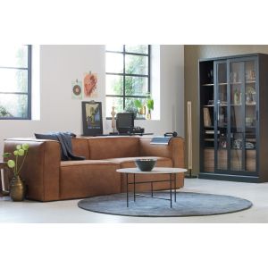 WOOOD Bean Sofa in Leder 3,5 Sitzer 