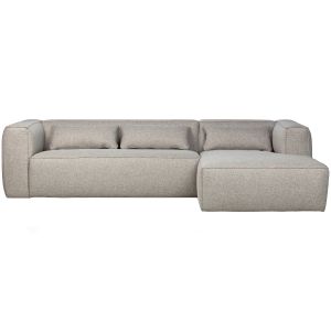 BEAN  Ecksofa L-Form Stoff  inkl. Kissen von WOOOD