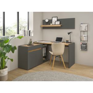 CITY HOME OFFICE Kombi SE  4 teilig weiß oder anthrazit