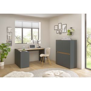 CITY HOME OFFICE/Büromöbel  Kombi SG  3 teilig weiß oder anthrazit