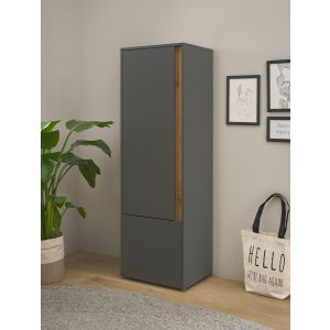 CITY HOME OFFICE Stauraumelement Type 28 Maße 50/158/40 cm  in weiß oder anthrazit