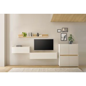 CITY HOME OFFICE Kombi AM  4 teilig in weiß oder anthrazit