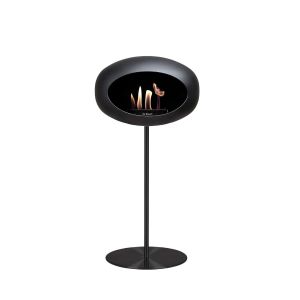 le feu Dome -  GROUND STEEL HIGH Kamin - Schwarz Bioethanol Kamin