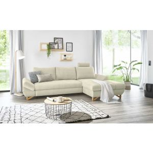 HALSTA Ecksofa/Schlafsofa mit Chaiselongue rechts mit Bettfunktion 