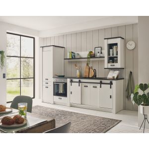 SHERWOOD Küchen Kombi weiß KC (5 teilig)