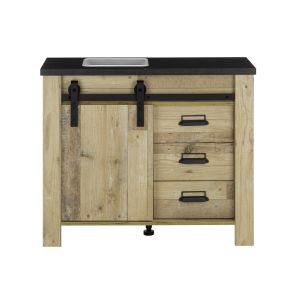 Waschbeckenunterschrank ohne Waschbecken SHERWOOD 45 Old Style 