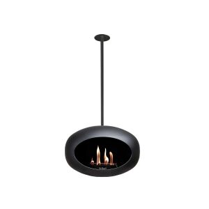 le feu SKY Dome - Decken Kamin -Designkamin- Schwarz Bioethanol Kamin