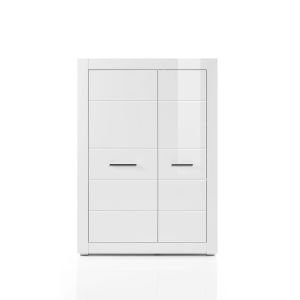IMV Highboard Kommode Bianco Breite 100 cm 7W iX Bi 42
