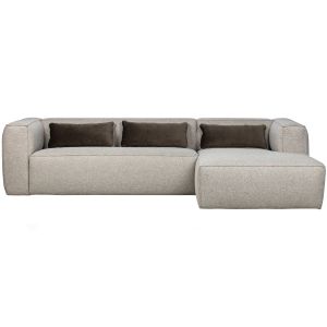 BEAN  Ecksofa L-Form Stoff  inkl. Kissen von WOOOD