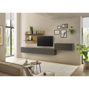 CITY HOME OFFICE Kombi AD  4 teilig in weiß oder anthrazit