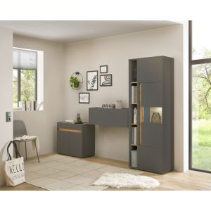 CITY HOME OFFICE Kombi AO  4 teilig weiß oder anthrazit