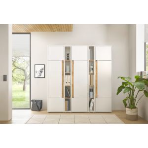 CITY HOME OFFICE/Büromöbel Kombi RD  5 teilig Aktenregal+Stauraumschrank