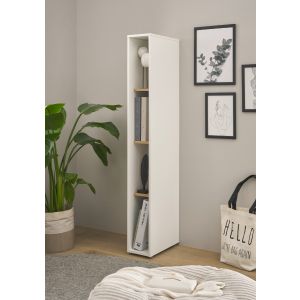 CITY HOME OFFICE Aktenregal Type 21Maße 20/158/40 cm in weiß oder anthrazit