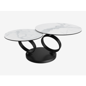 AKANTE EOLIA Black Couchtisch Double Ceramique