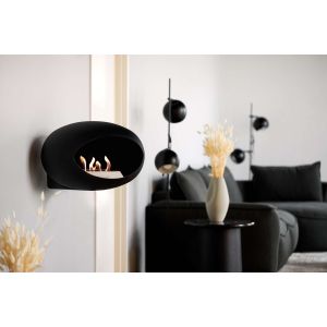 Designkamin Wand Bioethanol Kamin WALL von le feu