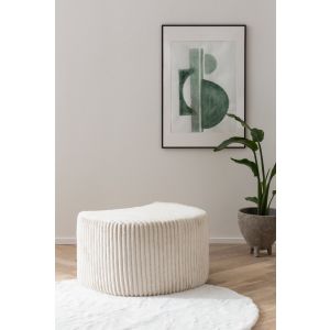 SPIN/Maisie Hocker Cord beige/elfenbein Breite 74 cm 