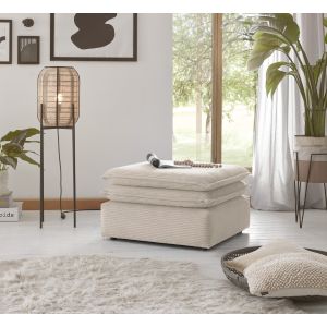 PIAGGE Hocker Cordstoff Breite 70 cm 