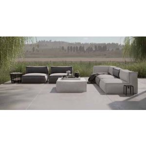 ROOLF Living SILKY Sitzpouf eckig Maße 95 cm x 95 cm x 35 cm