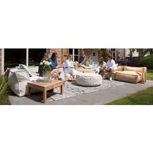 ROOLF Living SILKY Single Sessel Maße 95 cm x 95 cm x 65 cm