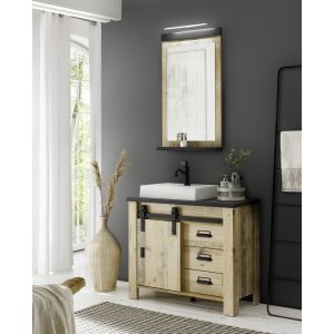Sherwood Badezimmer Set- Einzelwaschtisch  
