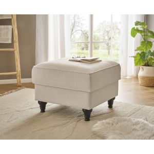 CARMEN Hocker 65 cm x 65 cm romantischer Landhausstil 