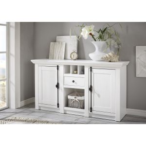 WESTERLAND Sideboard  51 Pinie weiß NB 152/83/45 cm